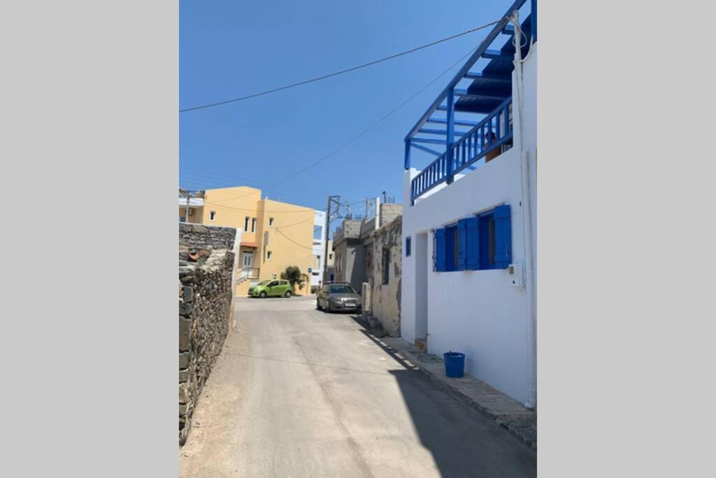 Romantic House 6 Steps From The Sea Móchlos Exterior foto