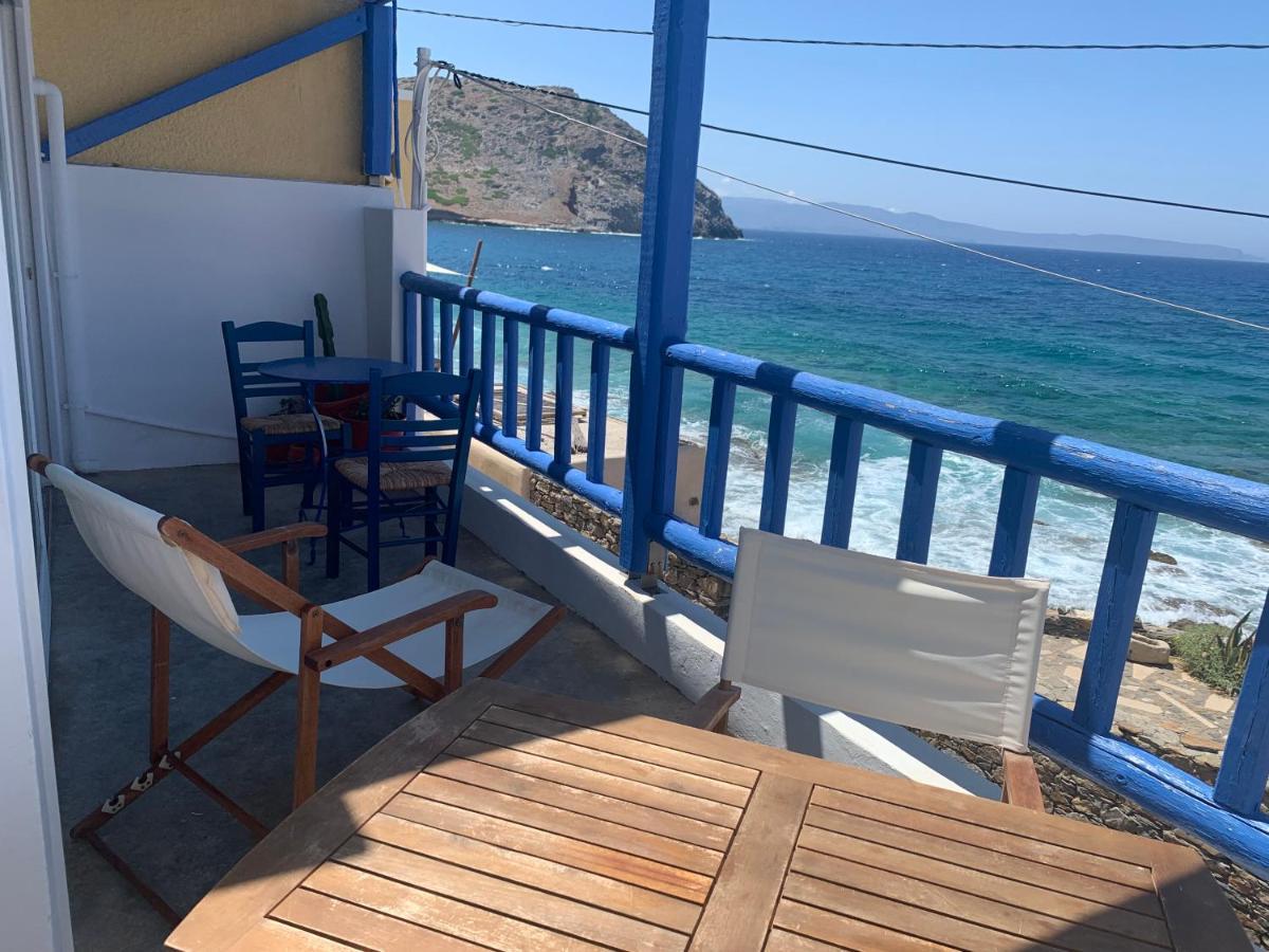 Romantic House 6 Steps From The Sea Móchlos Exterior foto